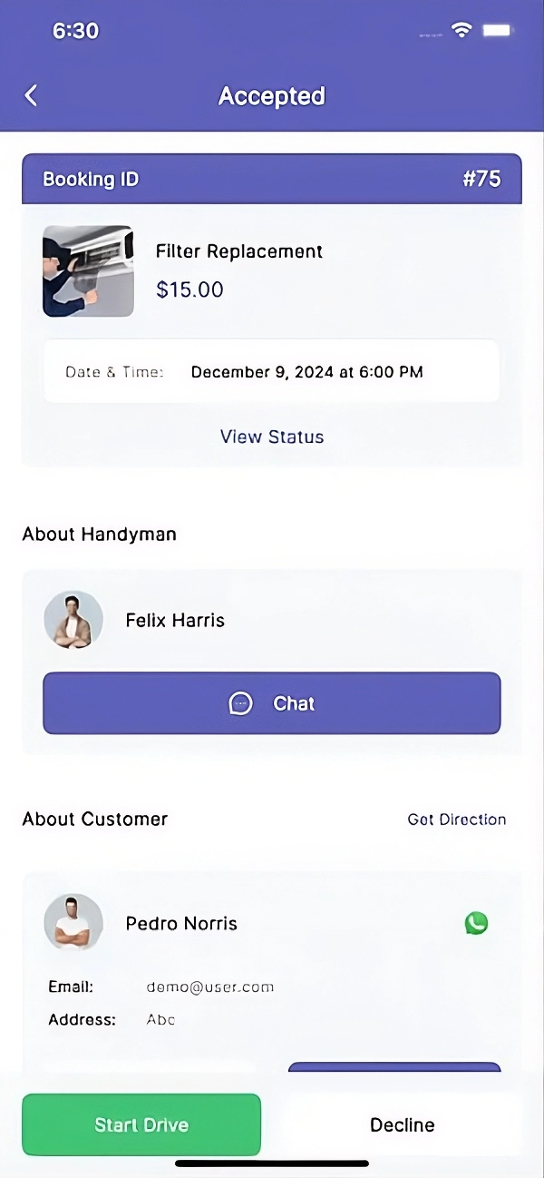 Handyman Service App